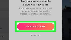Почему не получается удалить аккаунт в Tinder в Tupperware