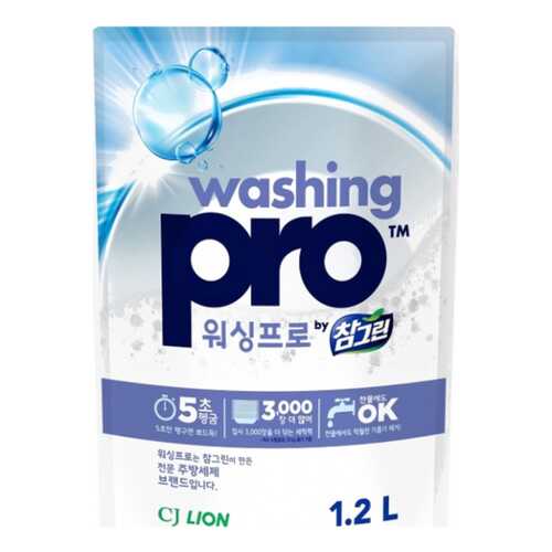 Средство для мытья посуды CJ Lion washing pro 1.2 л в Tupperware