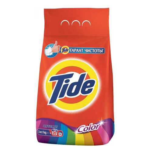 Порошок для стирки Tide сolor 3 кг в Tupperware