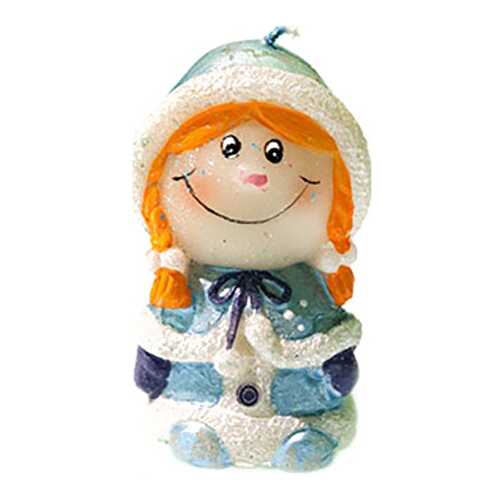 Новогодняя свеча Snowmen Е90302 Синий в Tupperware