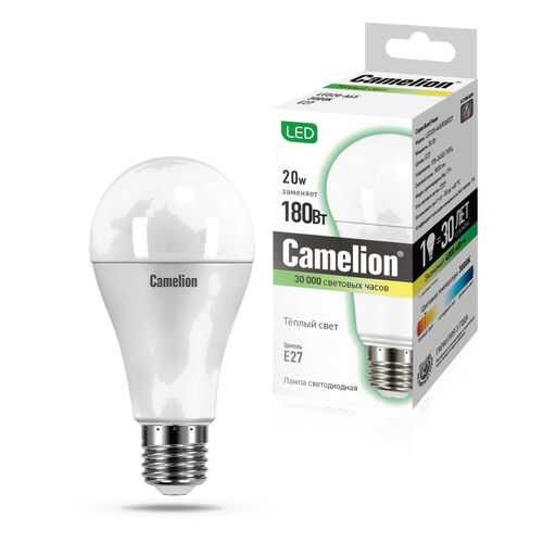 Лампа Camelion LED20-A65/830/E27 в Tupperware