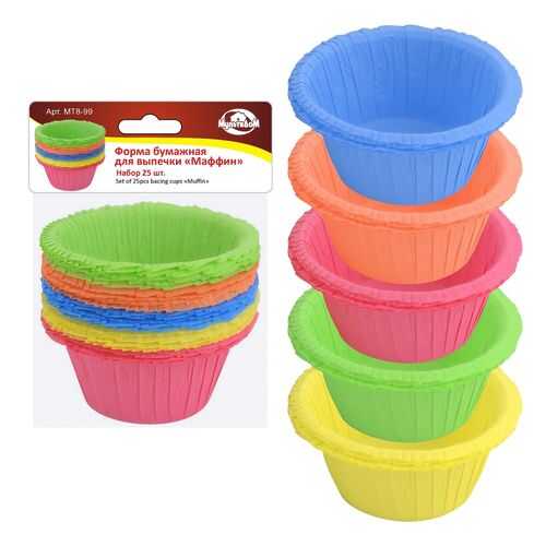 Форма бумажная для выпечки Маффин. Набор 25 шт. в Tupperware