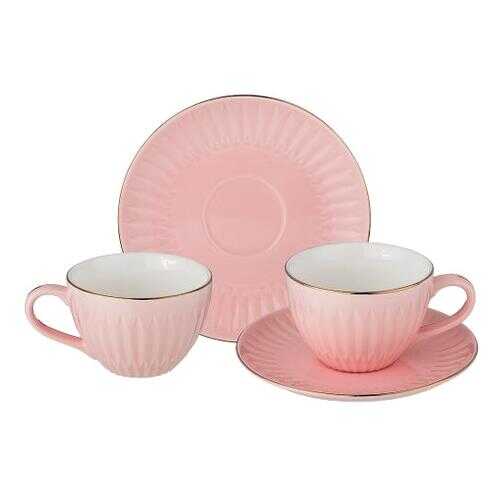 Чайный набор Lefard, Pink, 250 мл, 4 предмета в Tupperware