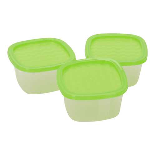 Набор контейнеров Good&Good Compact , квадратные, 0,5 л (3 штуки) в Tupperware